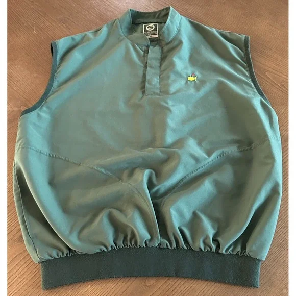 Sunderland of Scotland Masters Augusta National Golf Club Pullover Size XL Green - Picture 6 of 9